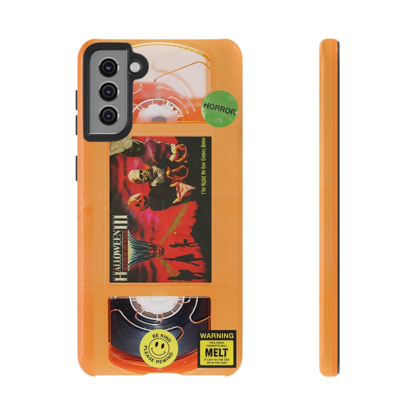 Halloween III Orange Edition Impact Resistant VHS Phone Case