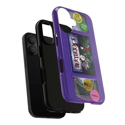 Animated BJ Purple Edition Impact Resistant VHS Phone Case