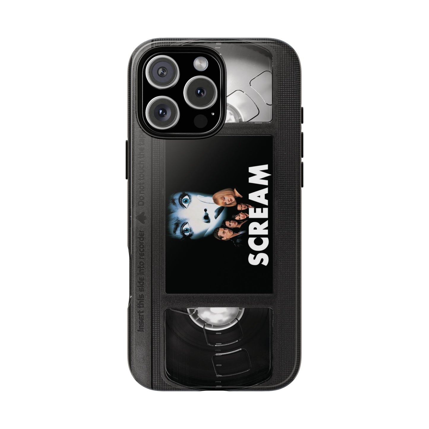 Scream VHS Impact Resistant iPhone Case