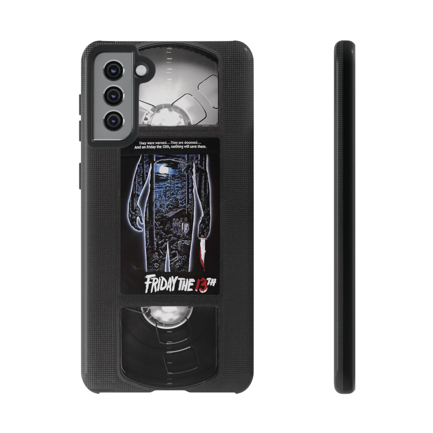 Friday XIII Impact Resistant VHS Phone Case