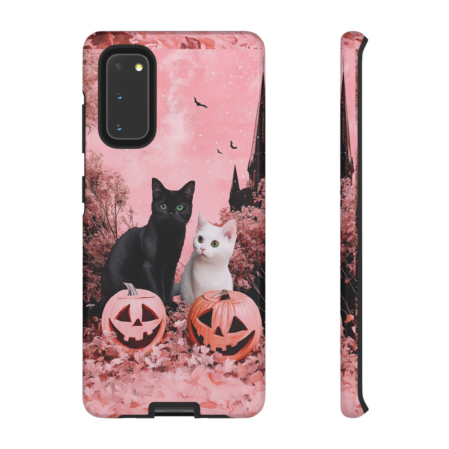 Retro Fall Kitties Impact Resistant Phone Case