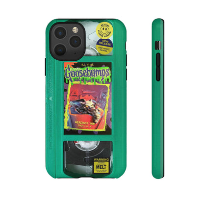 Goosebumps Green VHS Impact Resistant Case