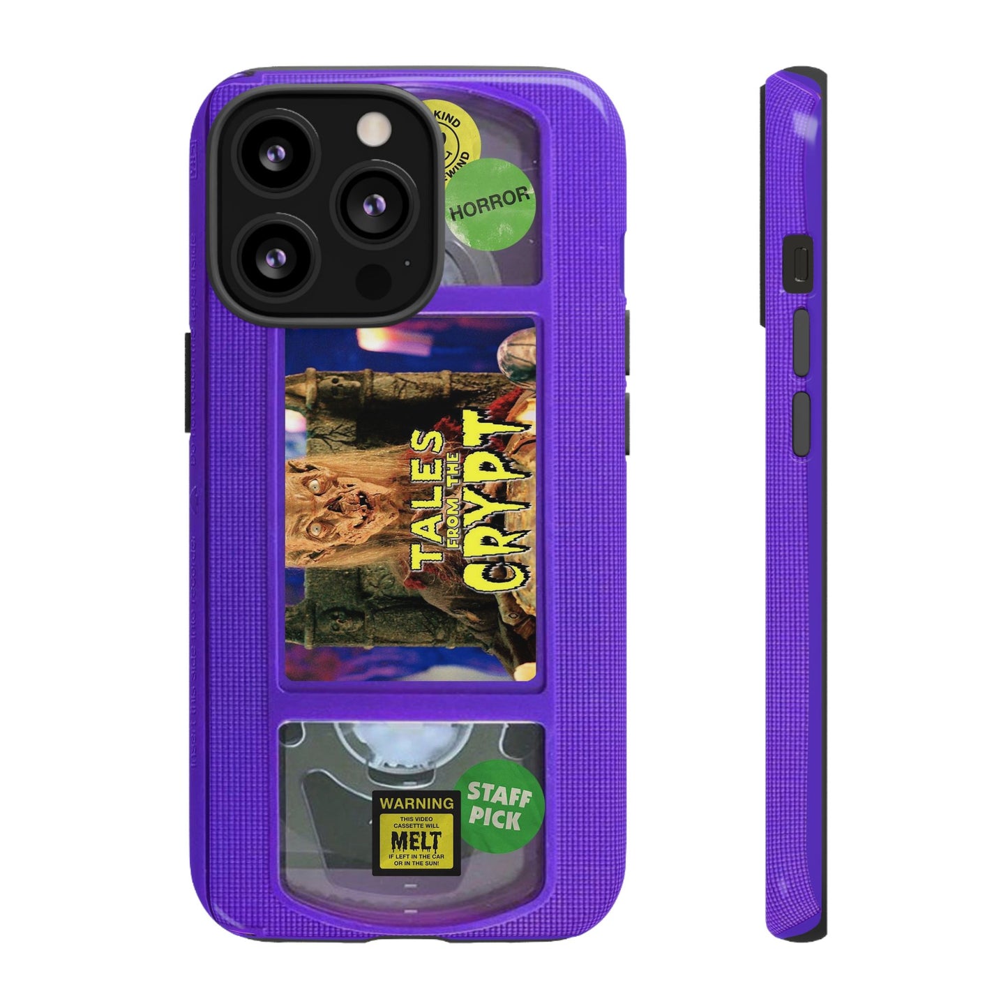 Tales Purple Edition Impact Resistant VHS Phone Case