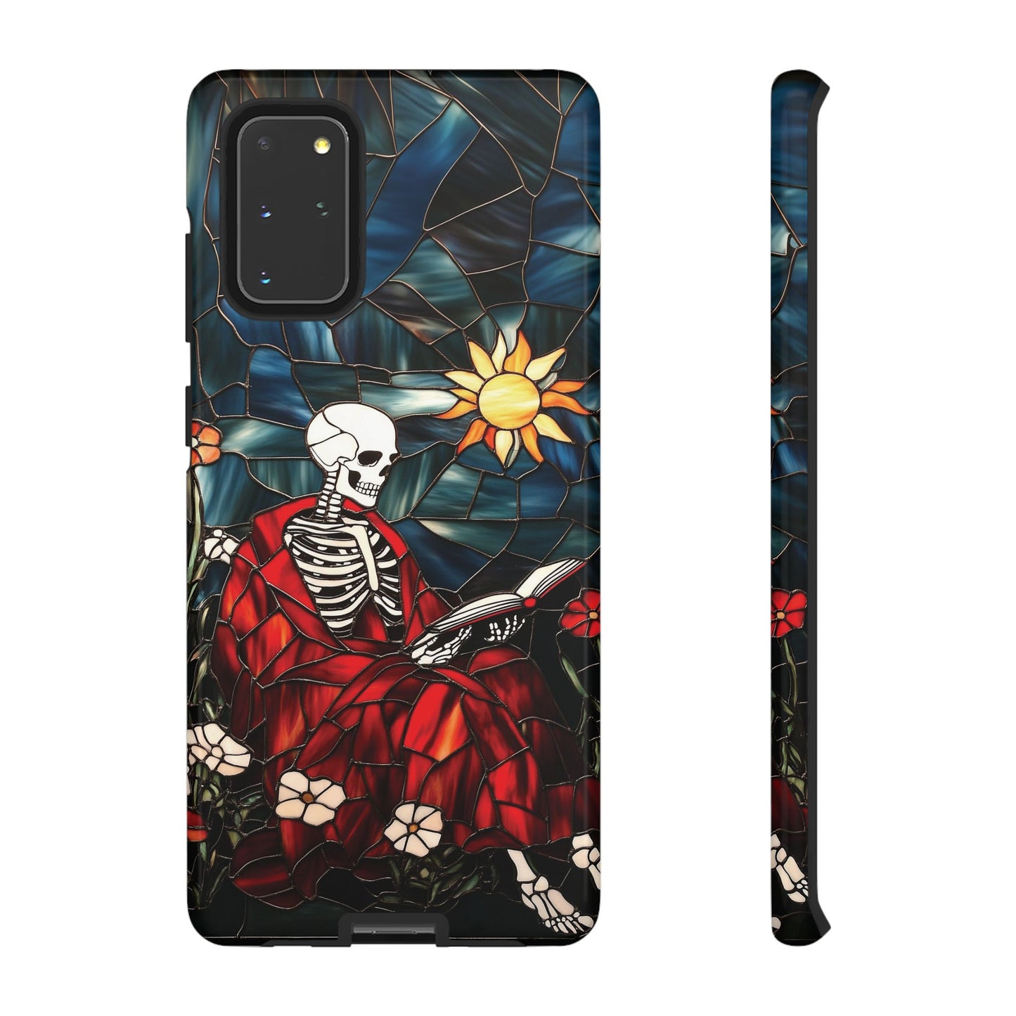 Bookish Skeleton Phone Case