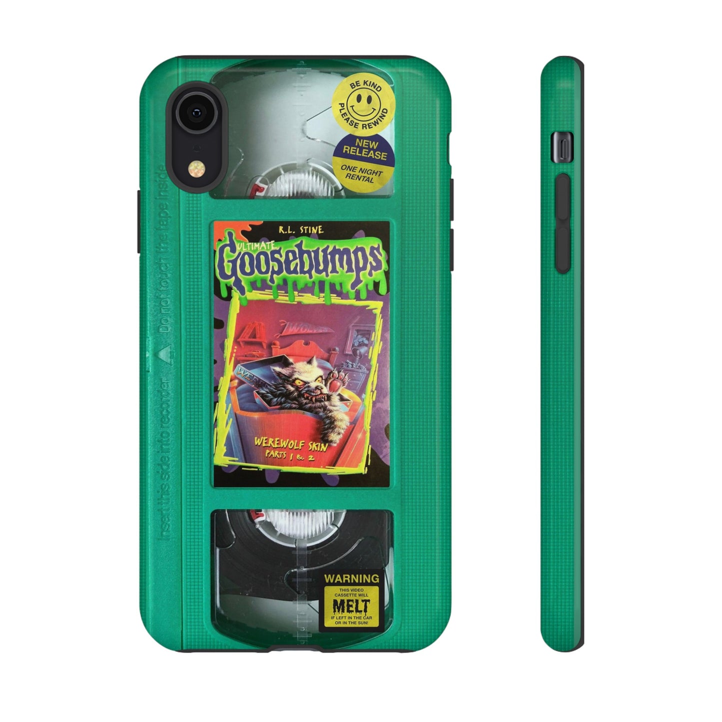 Goosebumps Green VHS Impact Resistant Case