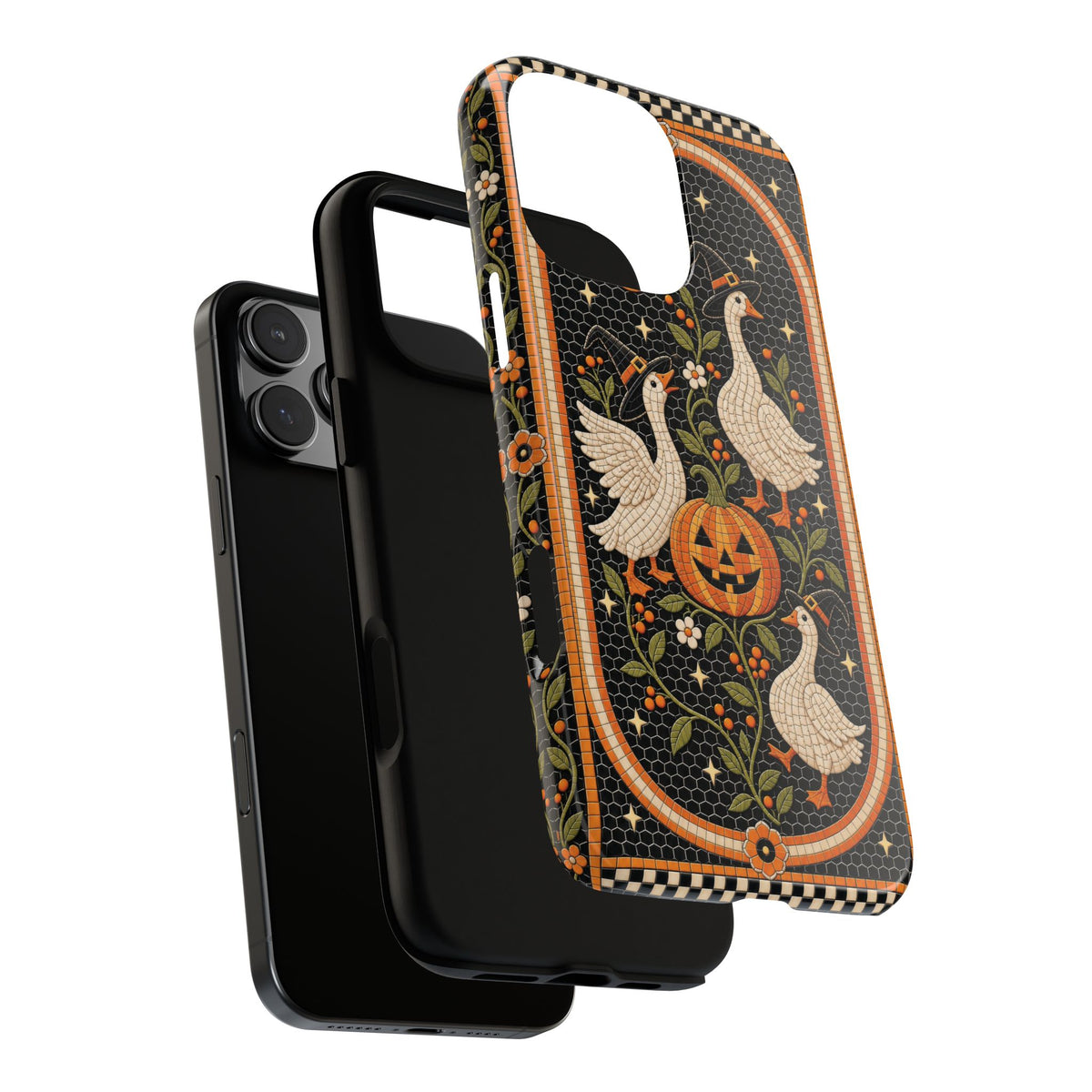 Halloween Goose Impact Resistant Phone Case