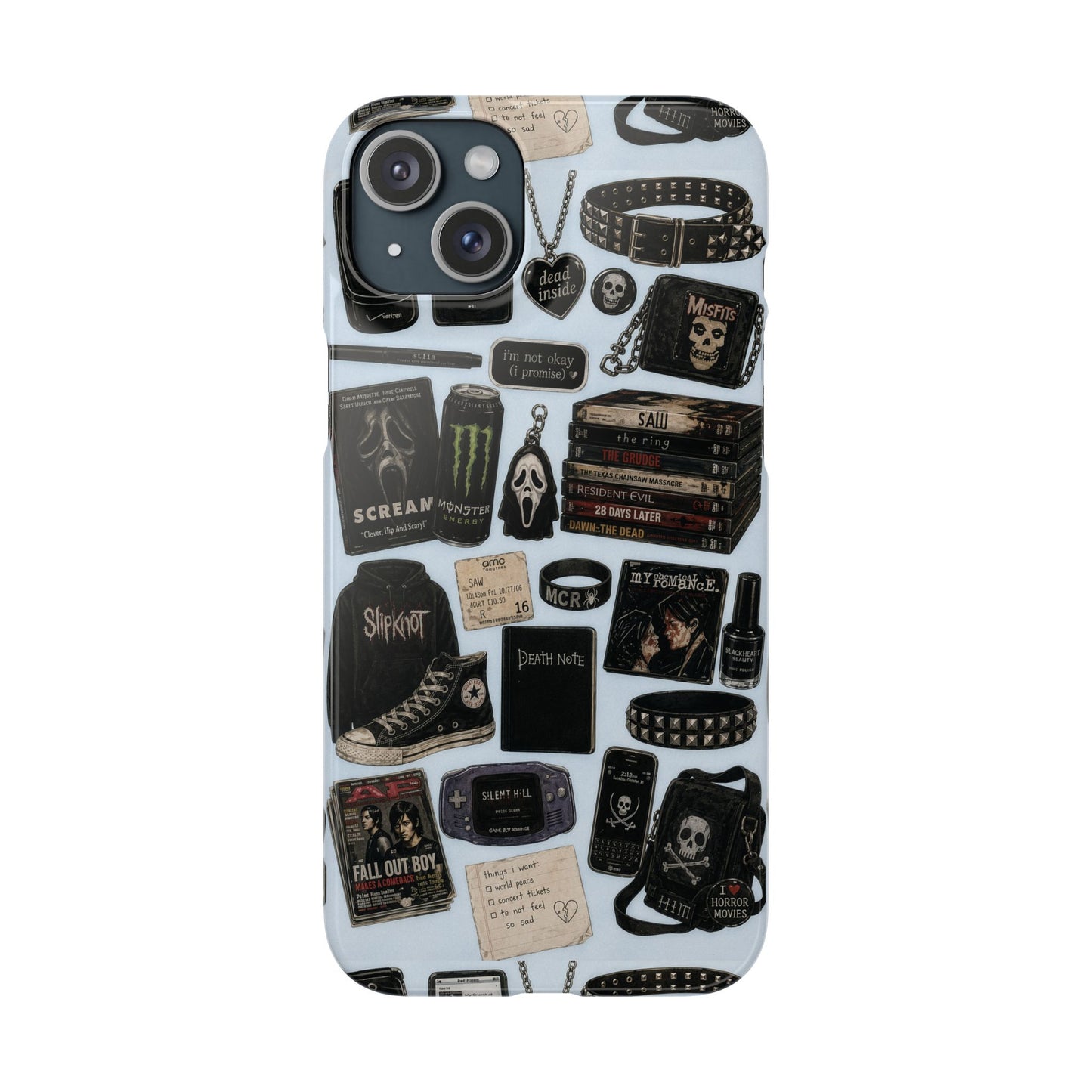 Emo 2000s Nostalgiacore Phone Case
