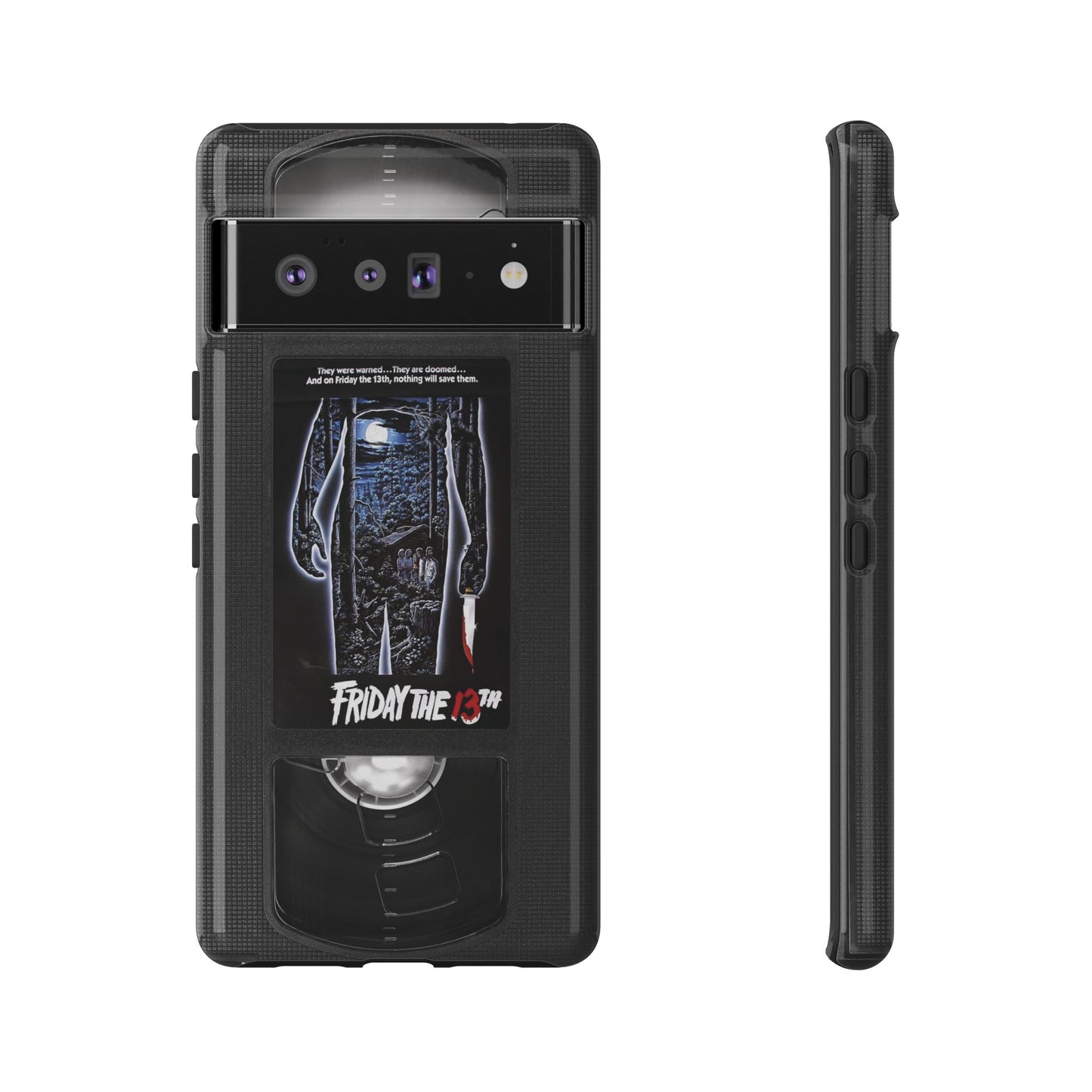 Friday XIII Impact Resistant VHS Phone Case