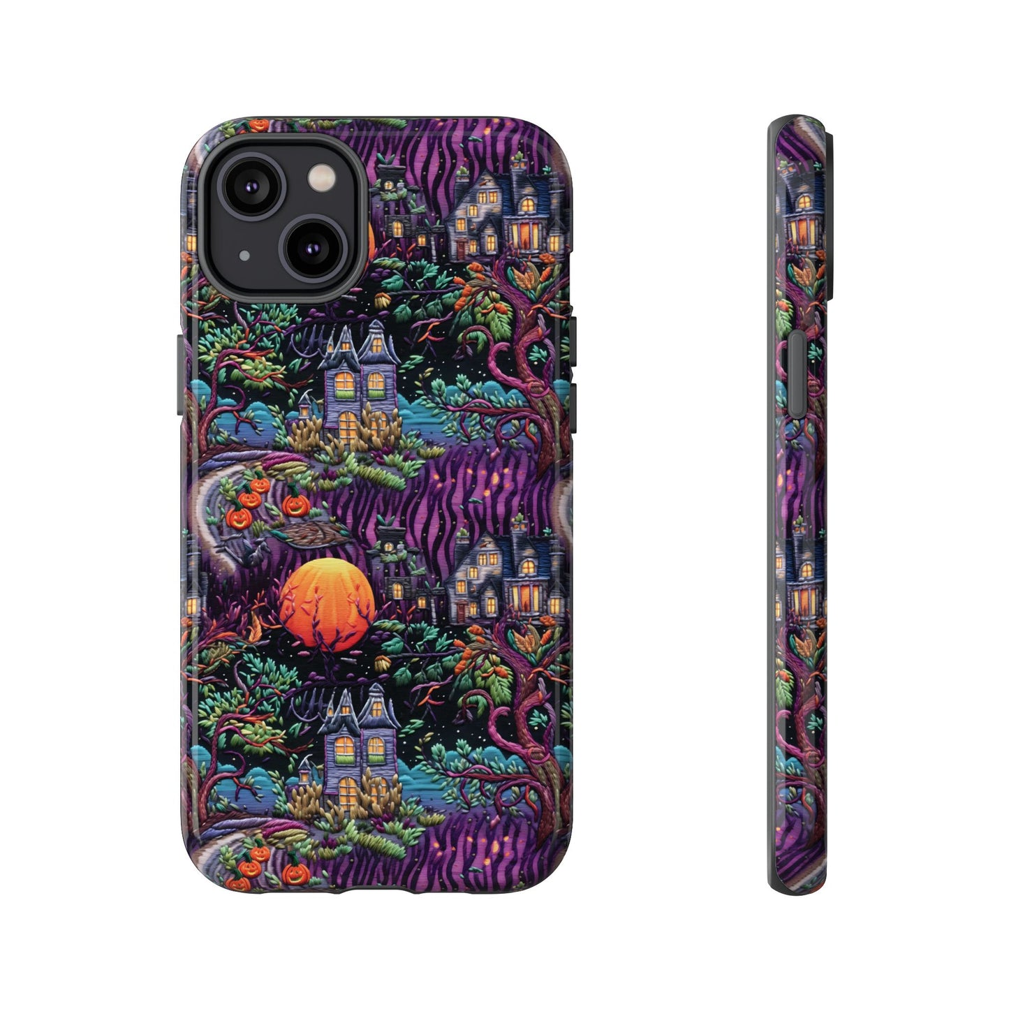 Spooky House Impact Resistant Phone Case