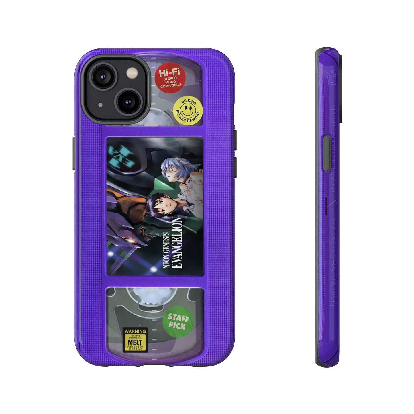 NG Evangelion Purple Edition VHS Phone Case