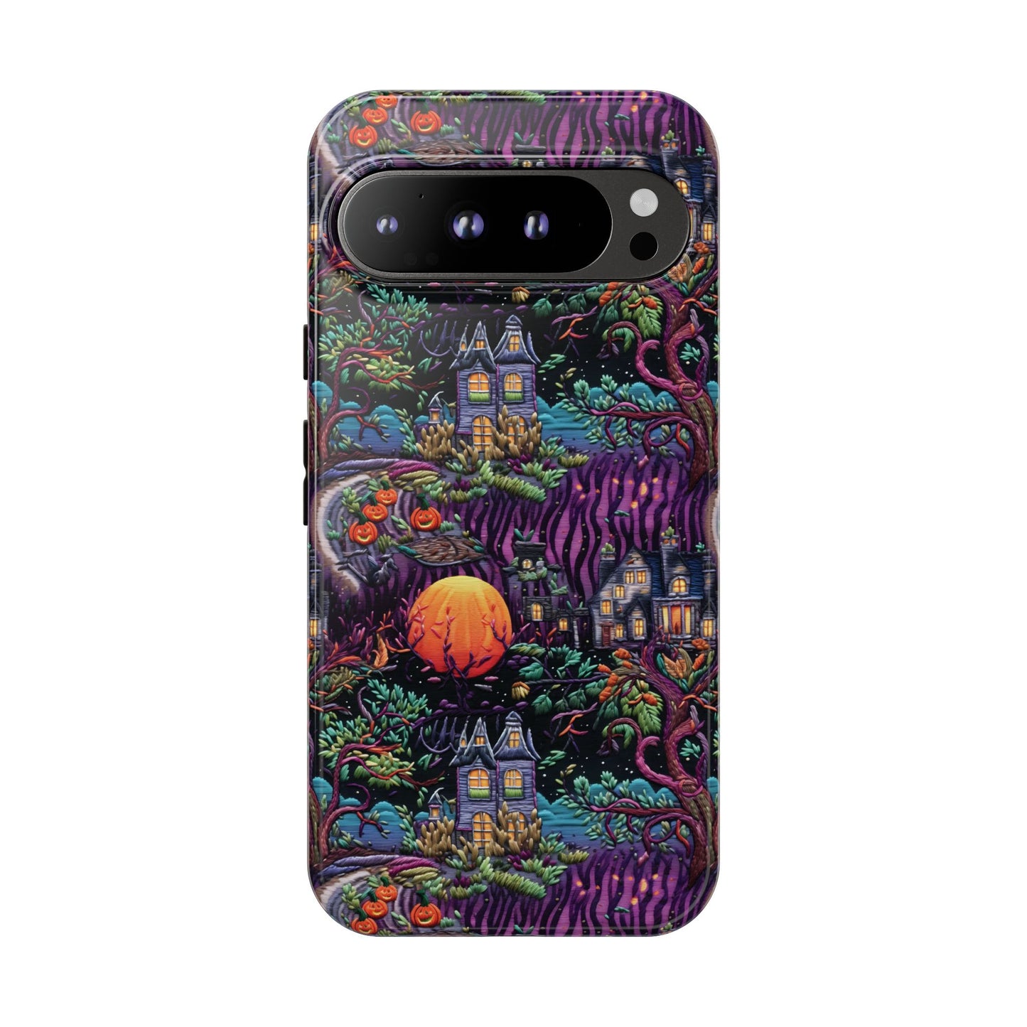 Spooky House Impact Resistant Phone Case