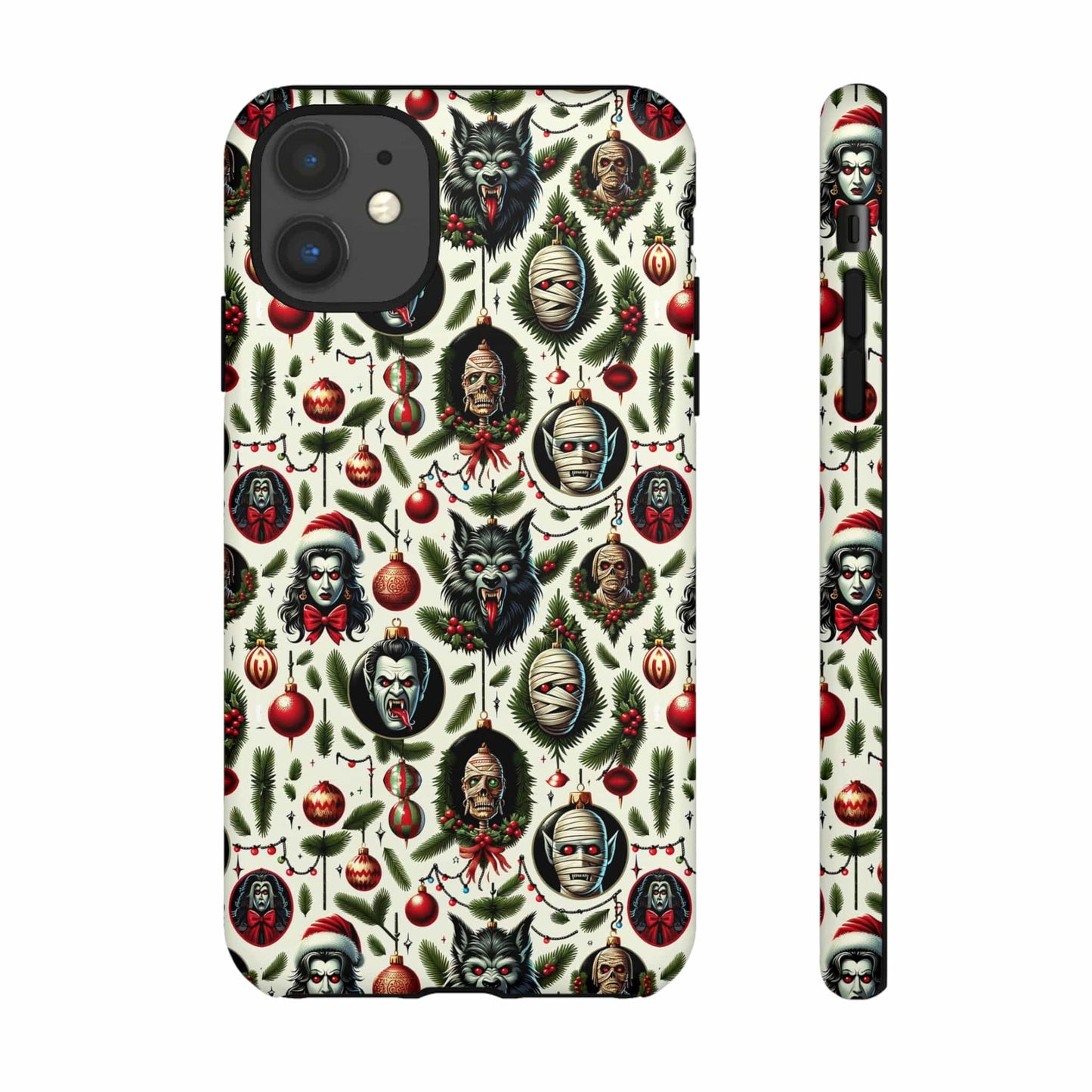 Horror Ornaments Impact Resistant Phone Case