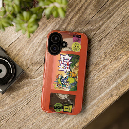 Rugrats Orange Edition VHS Phone Case