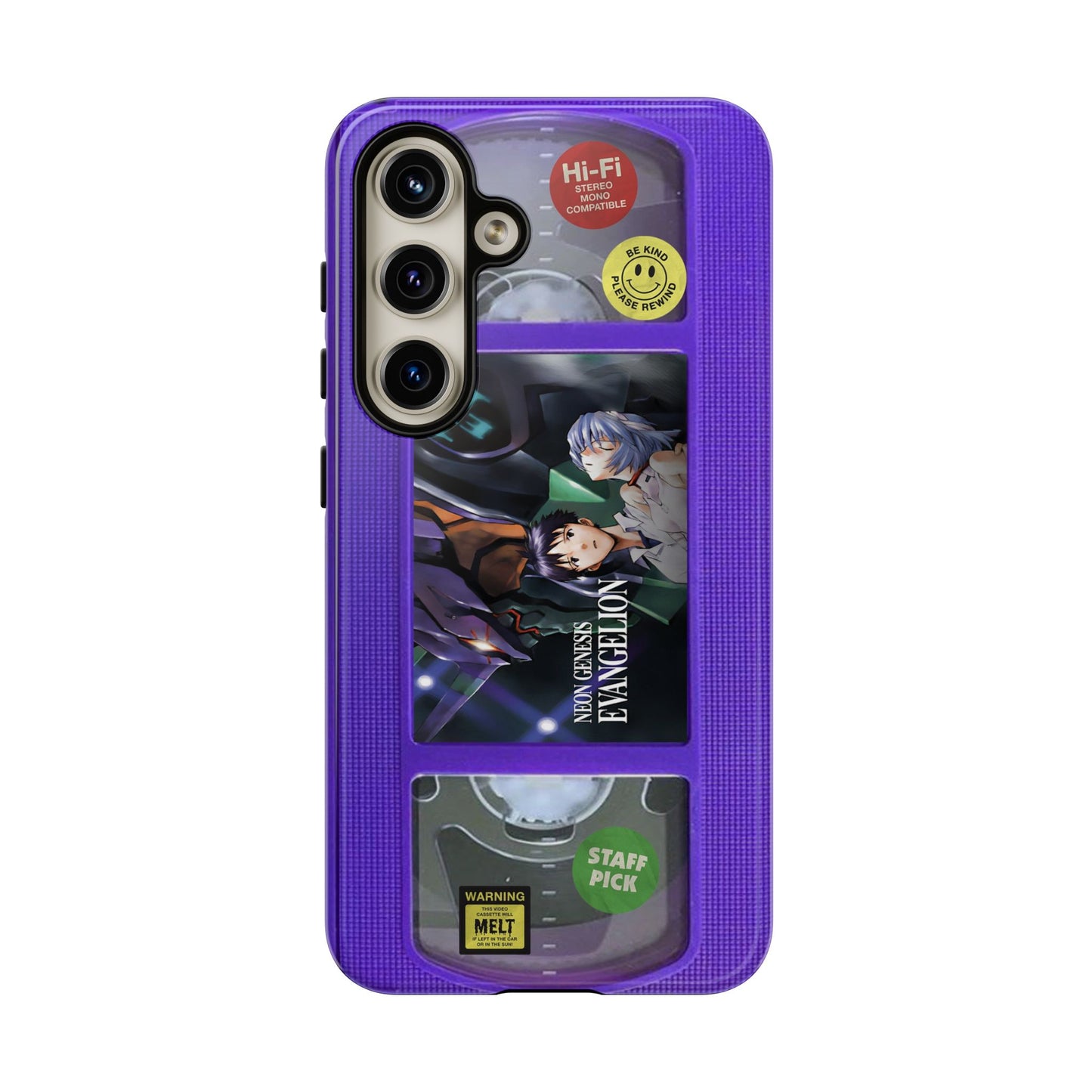 NG Evangelion Purple Edition VHS Phone Case