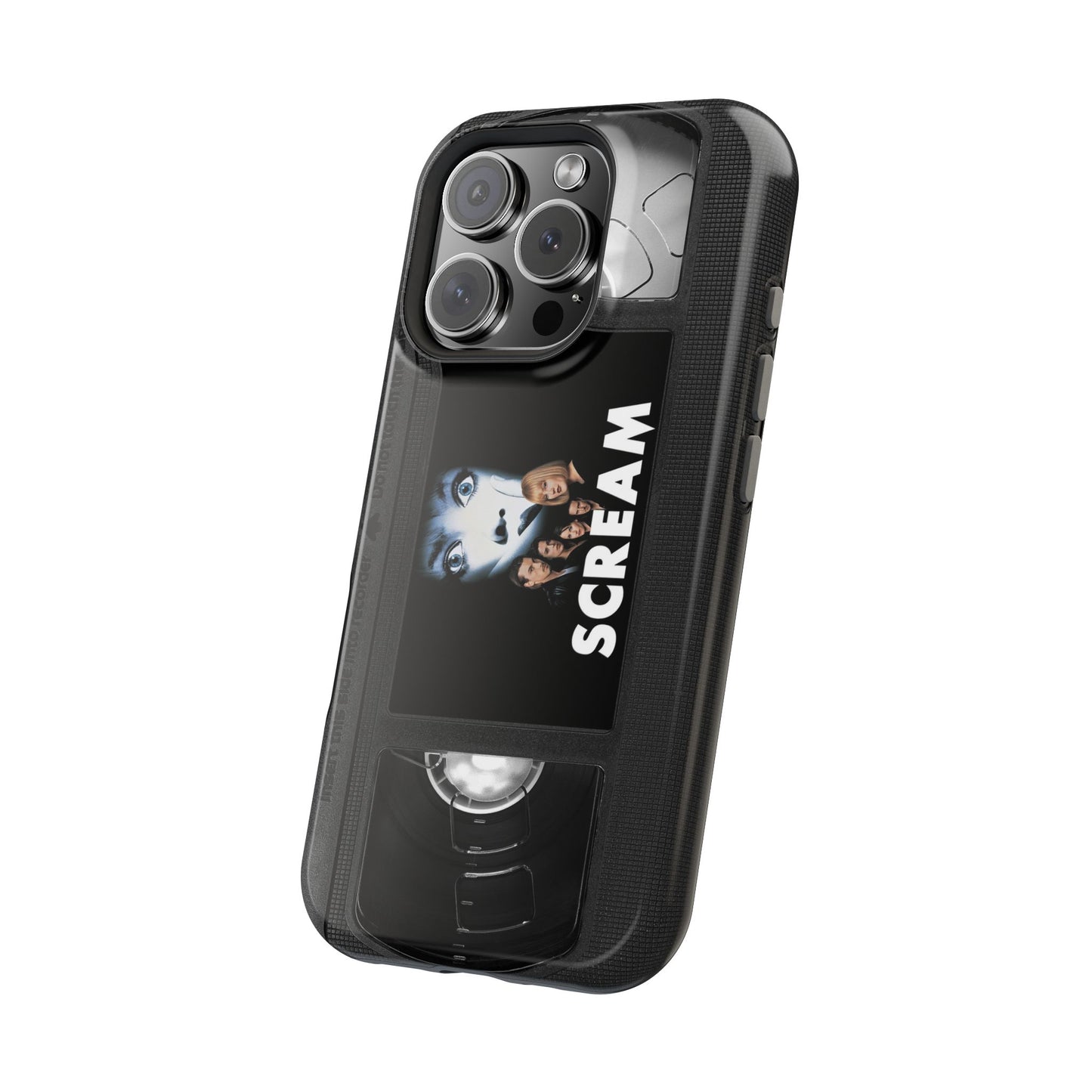 Scream MagSafe Impact Resistant VHS Phone Case