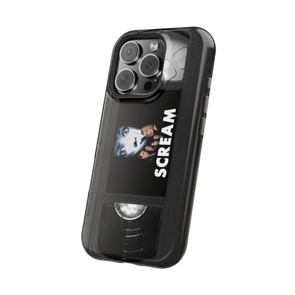 Scream MagSafe Impact Resistant VHS Phone Case