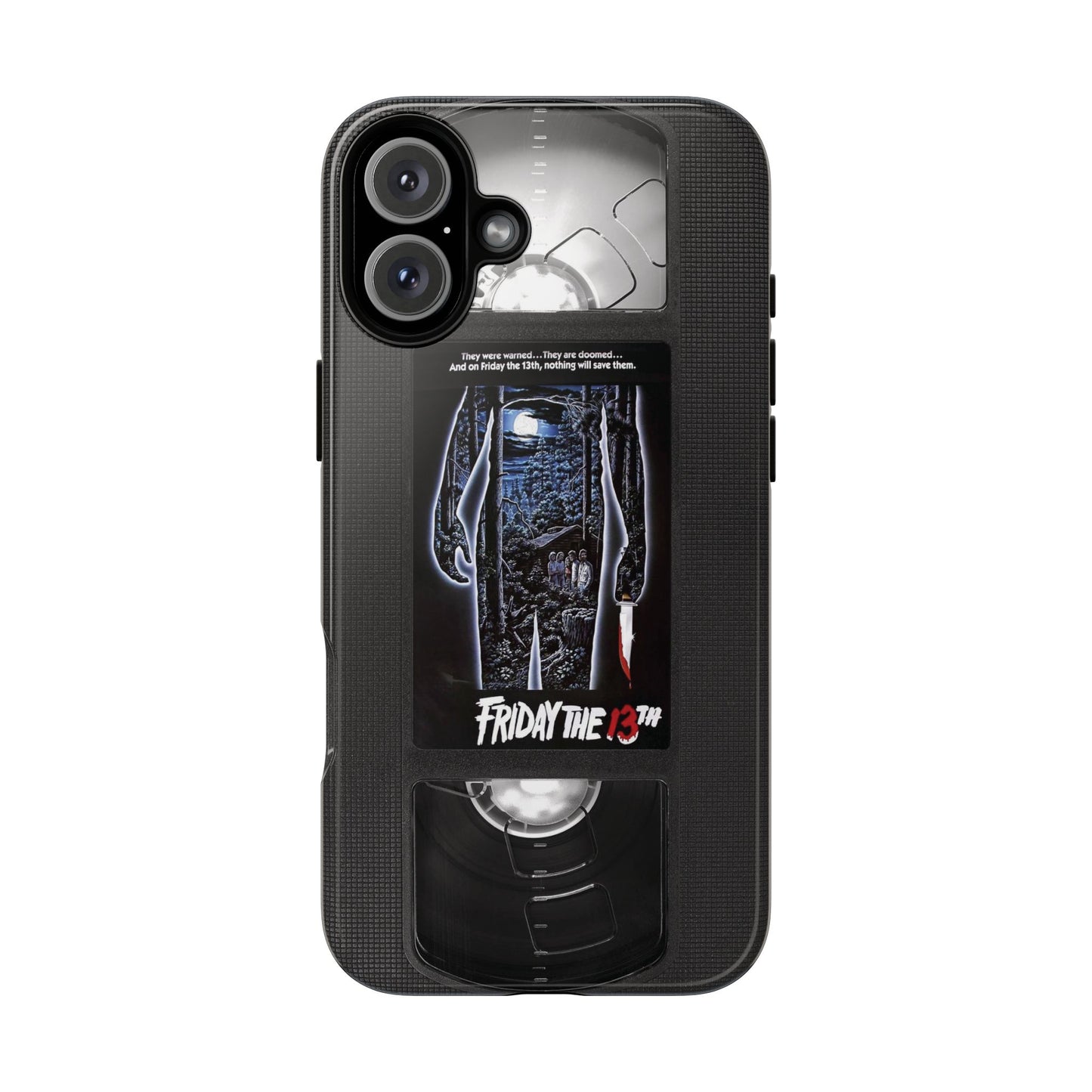 Friday XIII Impact Resistant VHS Phone Case