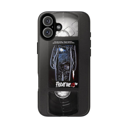 Friday XIII Impact Resistant VHS Phone Case