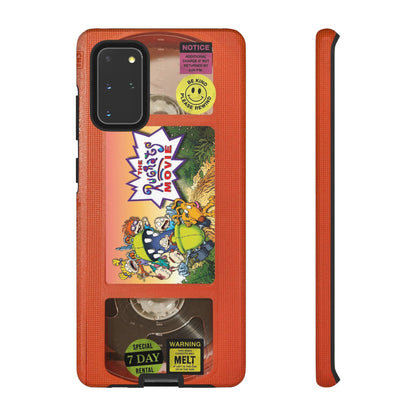 Rugrats Orange Edition VHS Phone Case