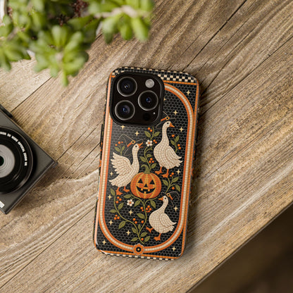 Halloween Goose Impact Resistant Phone Case