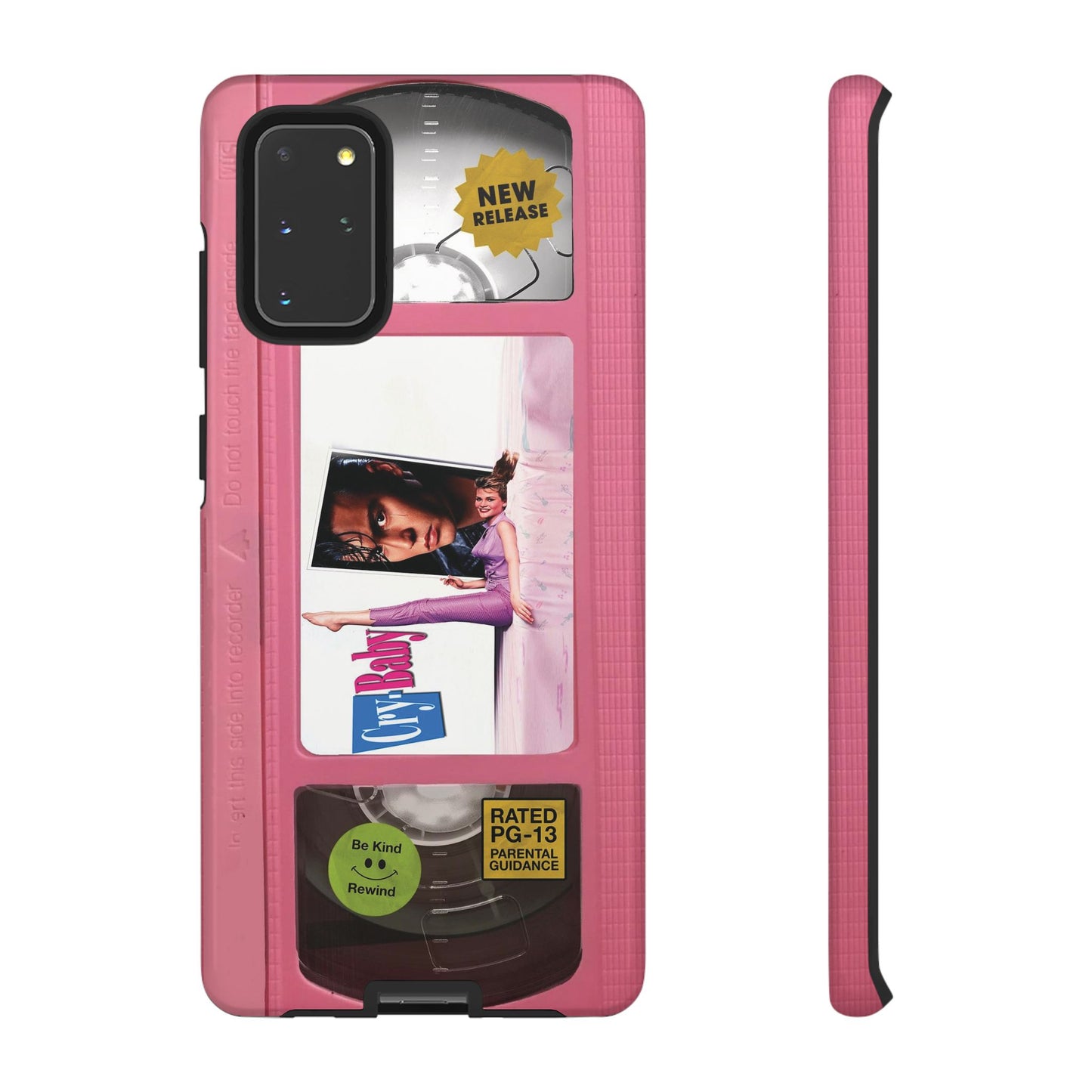 Cry Baby Pink Limited Edition Impact Resistant Vhs Phone Case