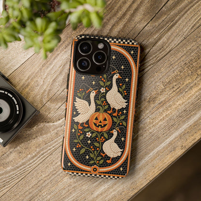 Halloween Goose Impact Resistant Phone Case