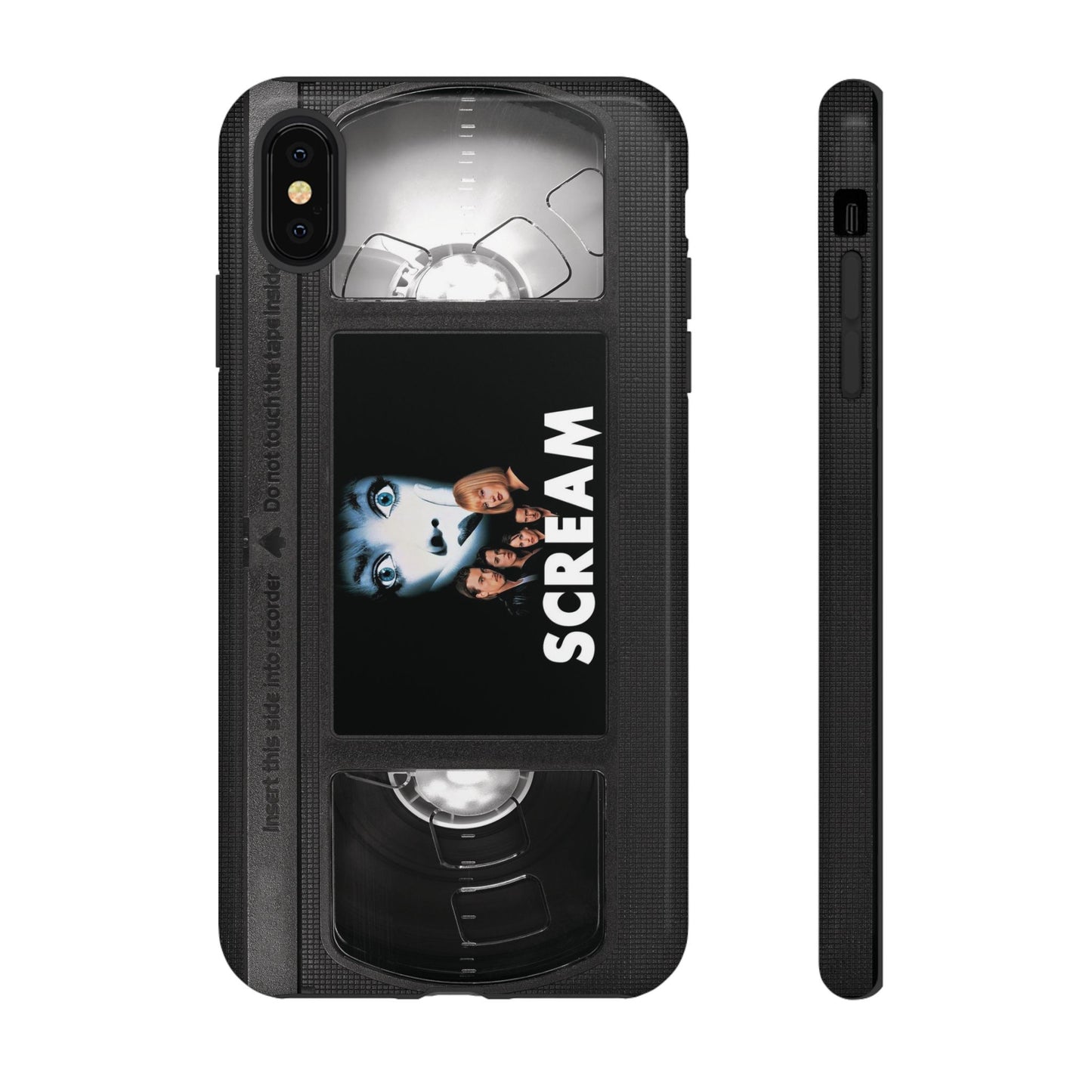 Scream VHS Impact Resistant iPhone Case