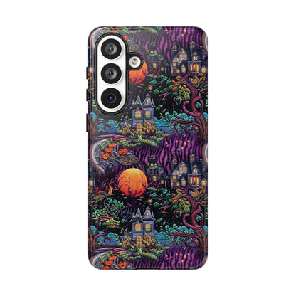 Spooky House Impact Resistant Phone Case