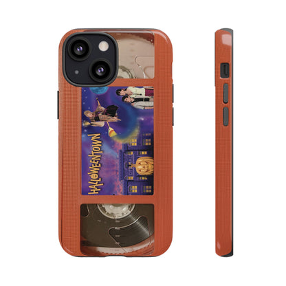 Halloween Town Orange Impact Resistant Phone Case