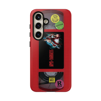 Army of Darkness Red Edition VHS Phone Case