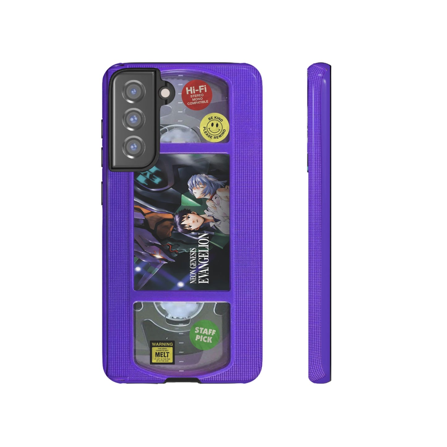 NG Evangelion Purple Edition VHS Phone Case