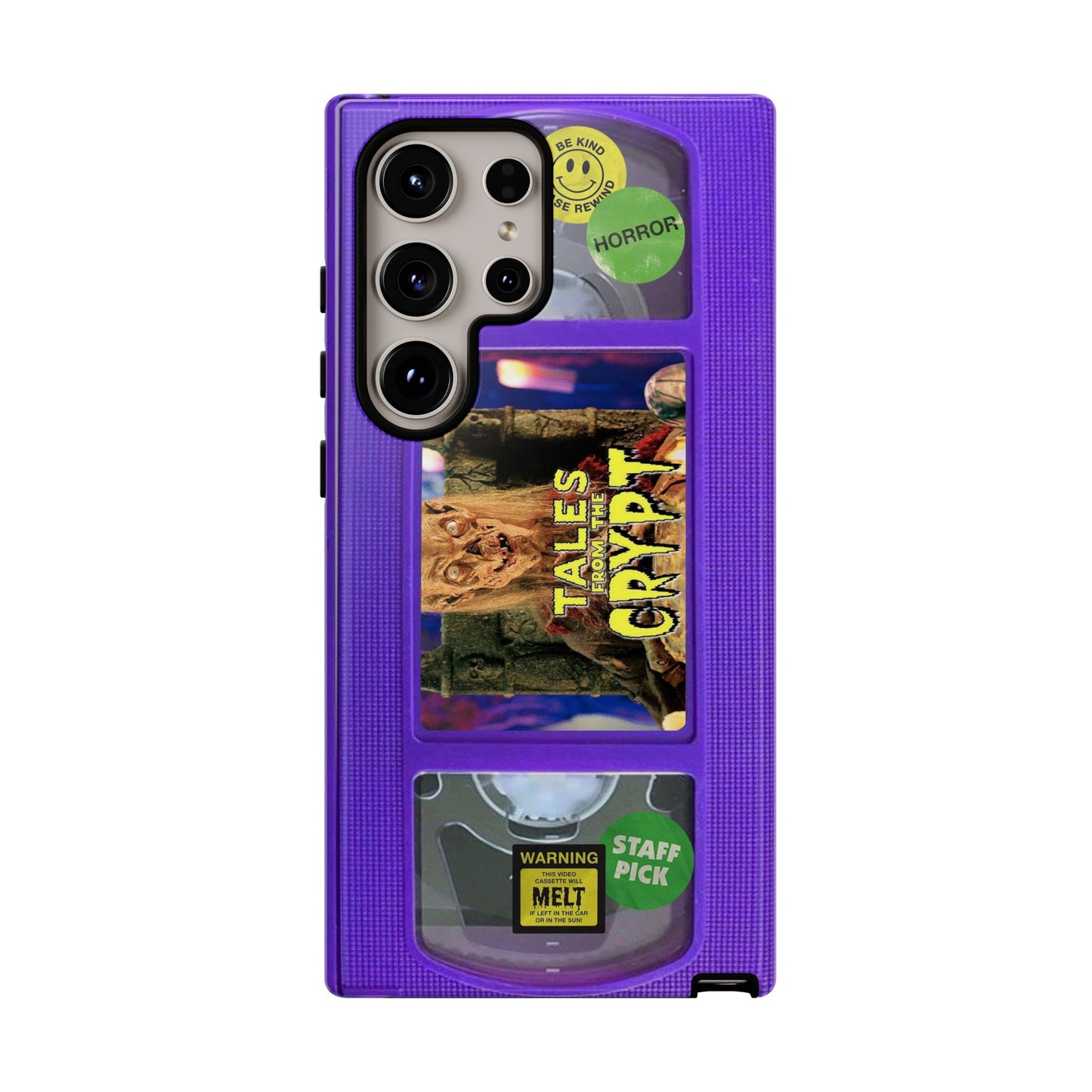 Tales Purple Edition Impact Resistant VHS Phone Case