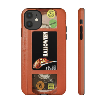 Halloween Orange Edition VHS Phone Case