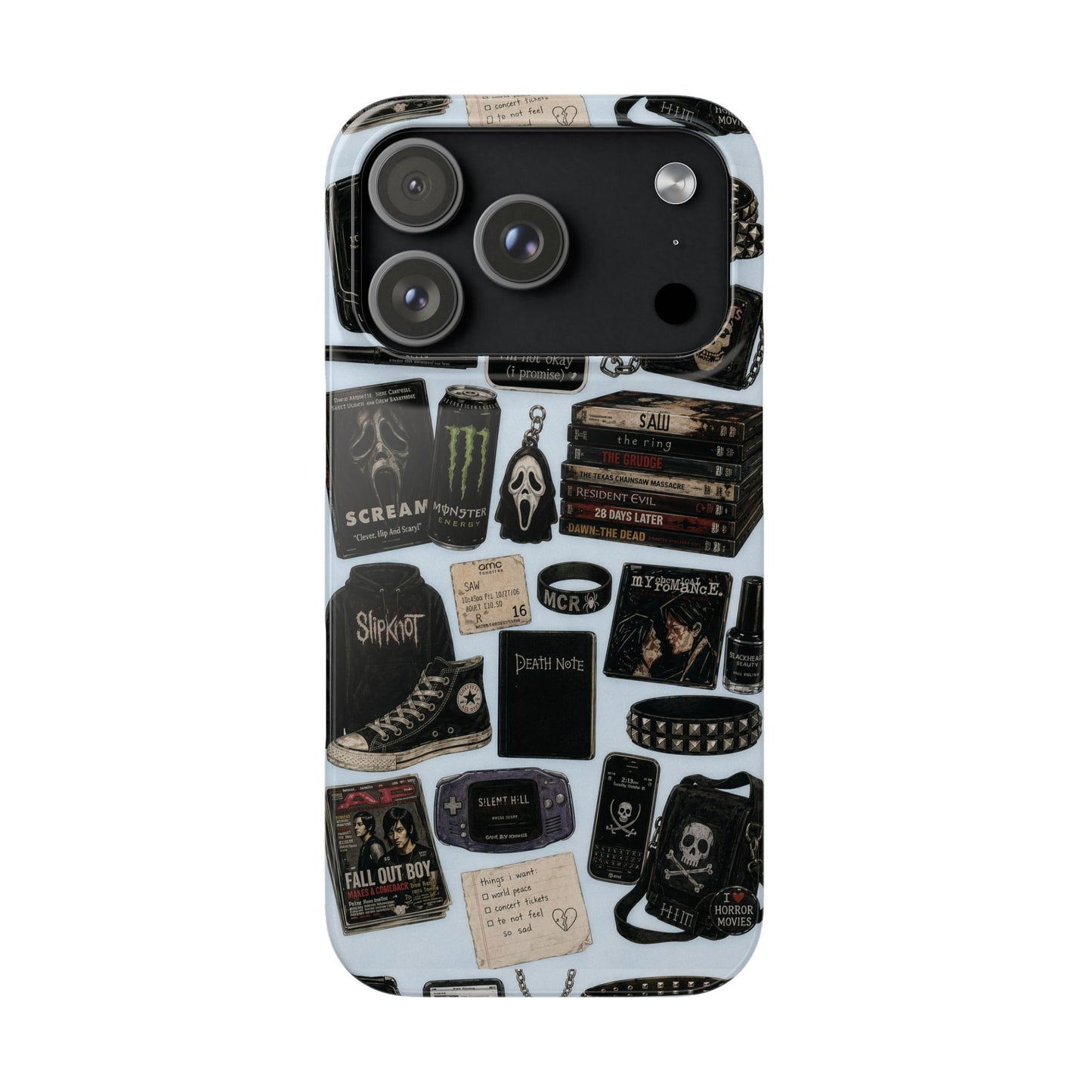 Emo 2000s Nostalgiacore Phone Case