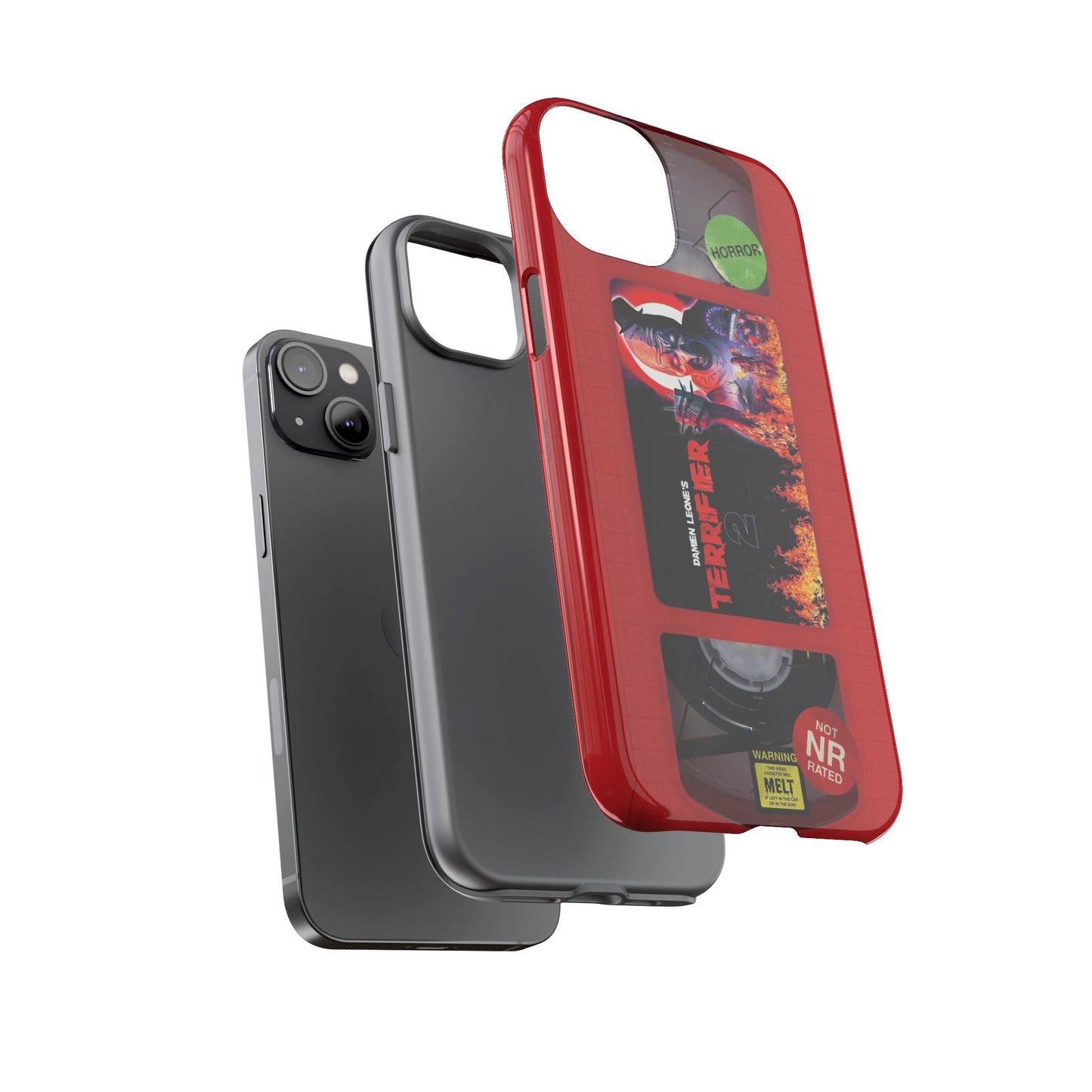 Art 2 Red Edition Impact Resistant VHS Phone Case