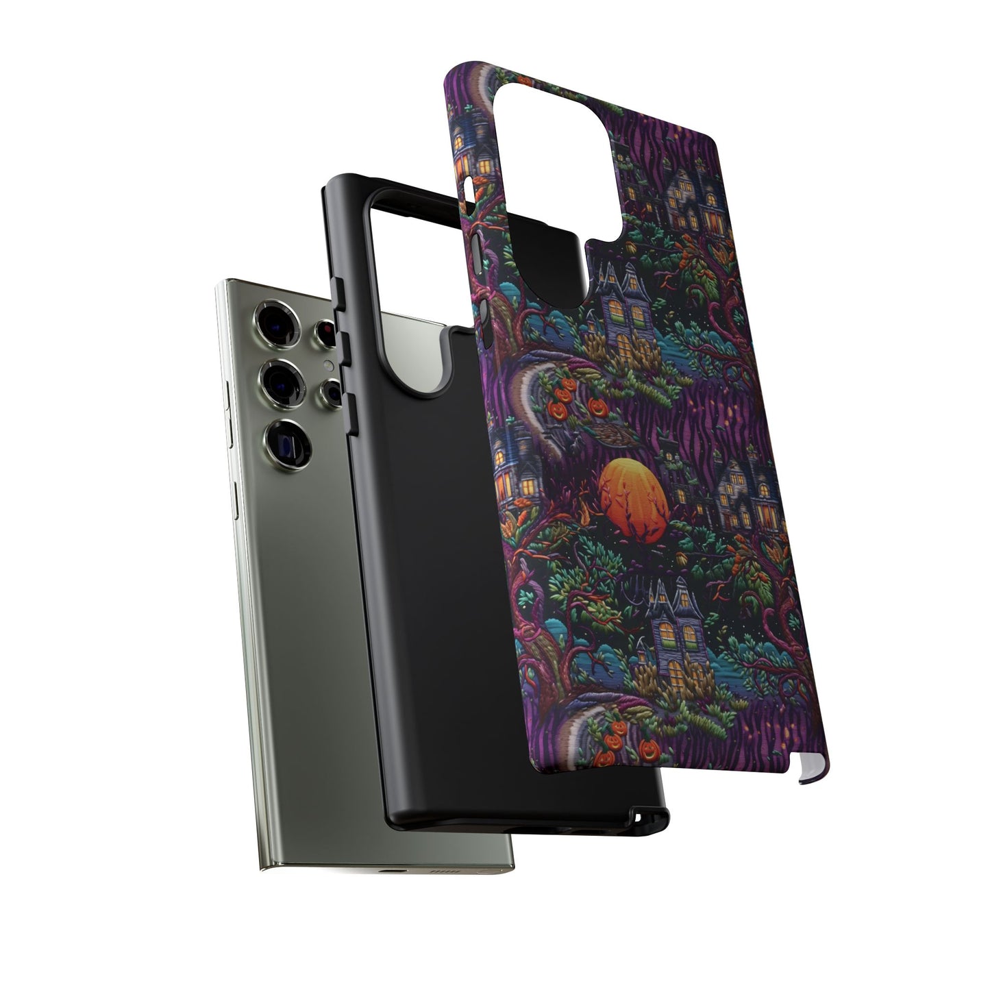 Spooky House Impact Resistant Phone Case