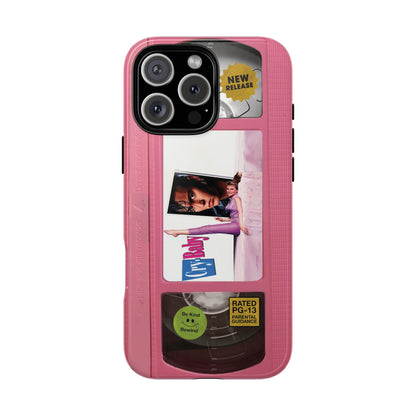 Cry Baby Pink Limited Edition Impact Resistant Vhs Phone Case