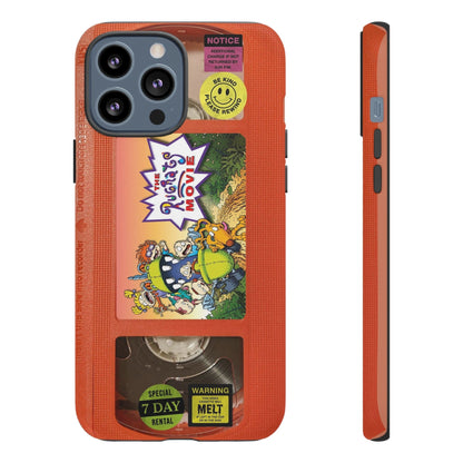 Rugrats Orange Edition VHS Phone Case