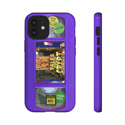 Tales Purple Edition Impact Resistant VHS Phone Case