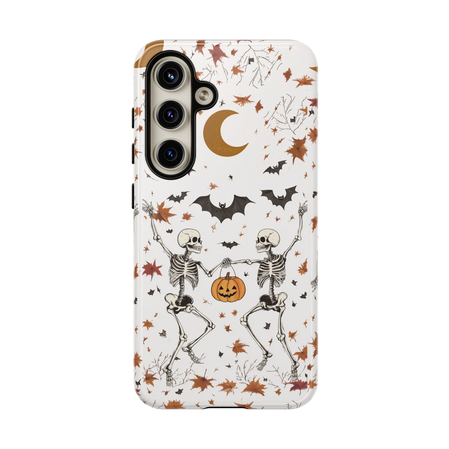 Dancing Skeletons Impact Resistant Phone Case