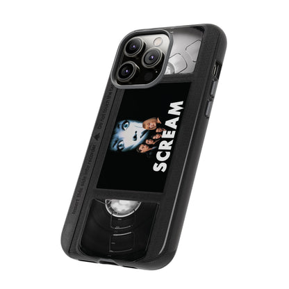 Scream VHS Impact Resistant iPhone Case