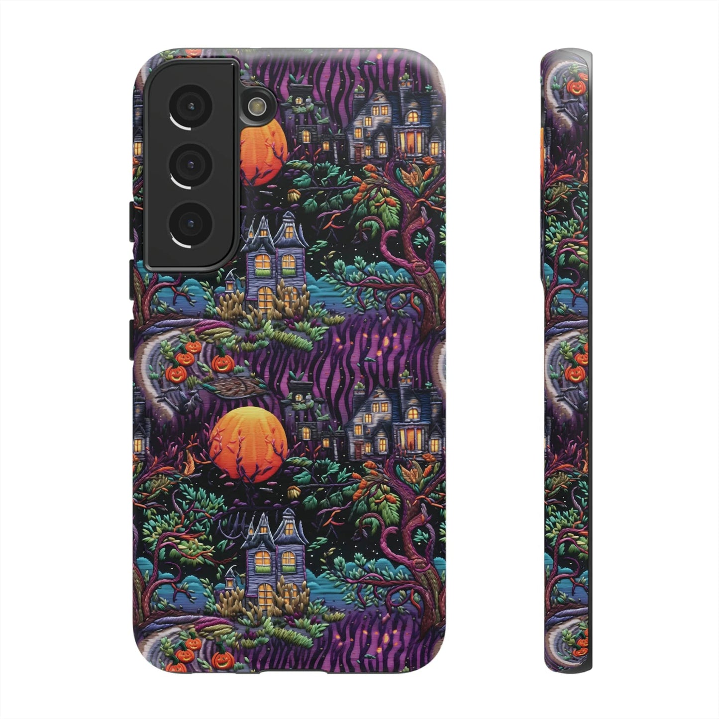 Spooky House Impact Resistant Phone Case