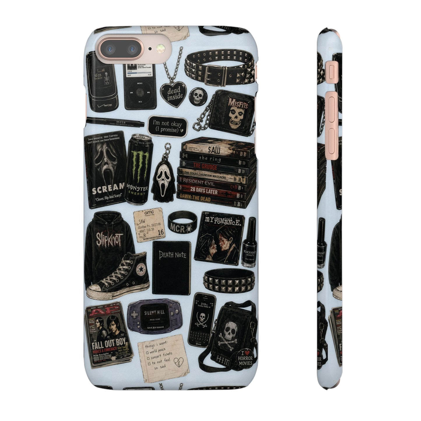 Emo 2000s Nostalgiacore Phone Case