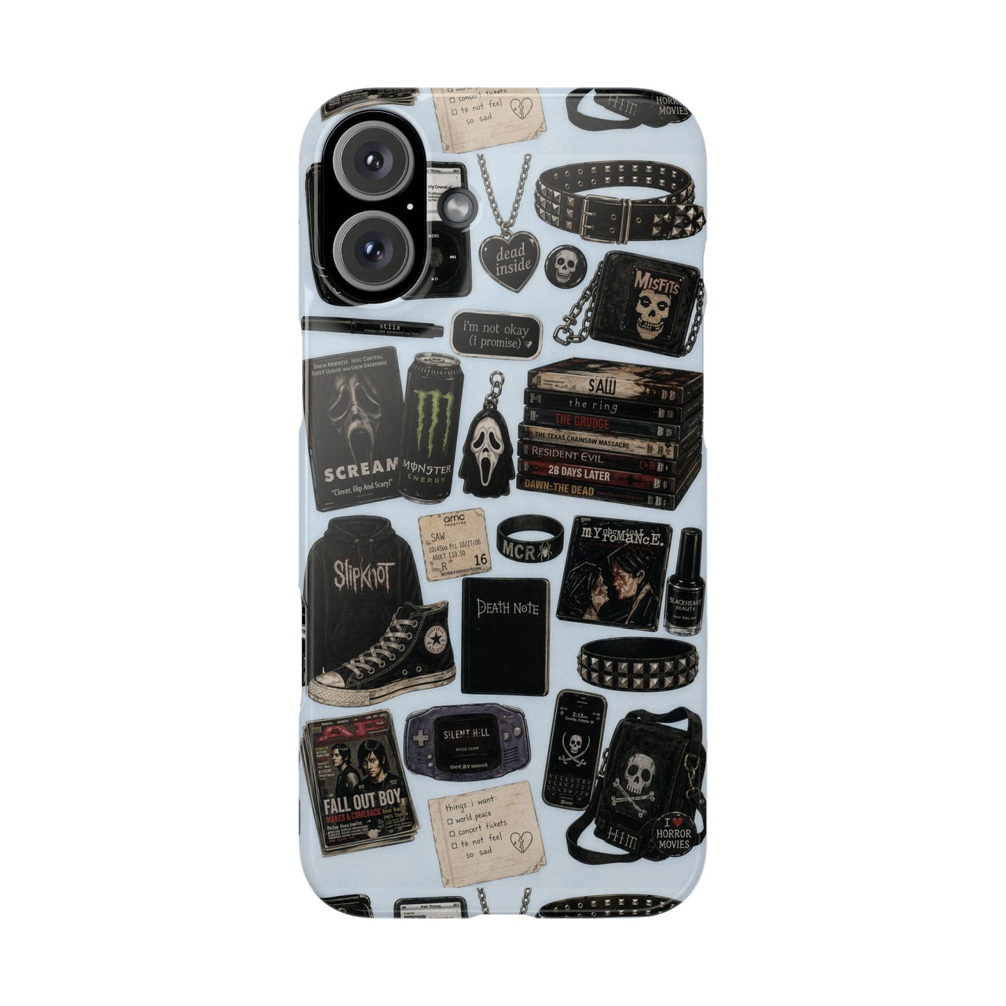 Emo 2000s Nostalgiacore Phone Case