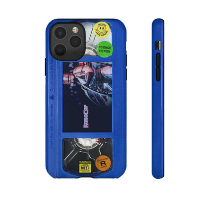 Robo cop Blue Edition VHS Phone Case