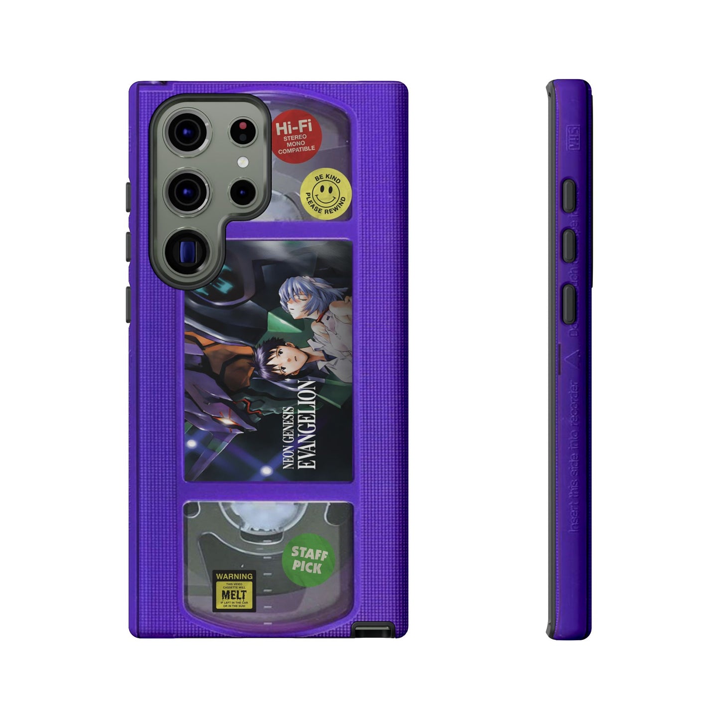 NG Evangelion Purple Edition VHS Phone Case