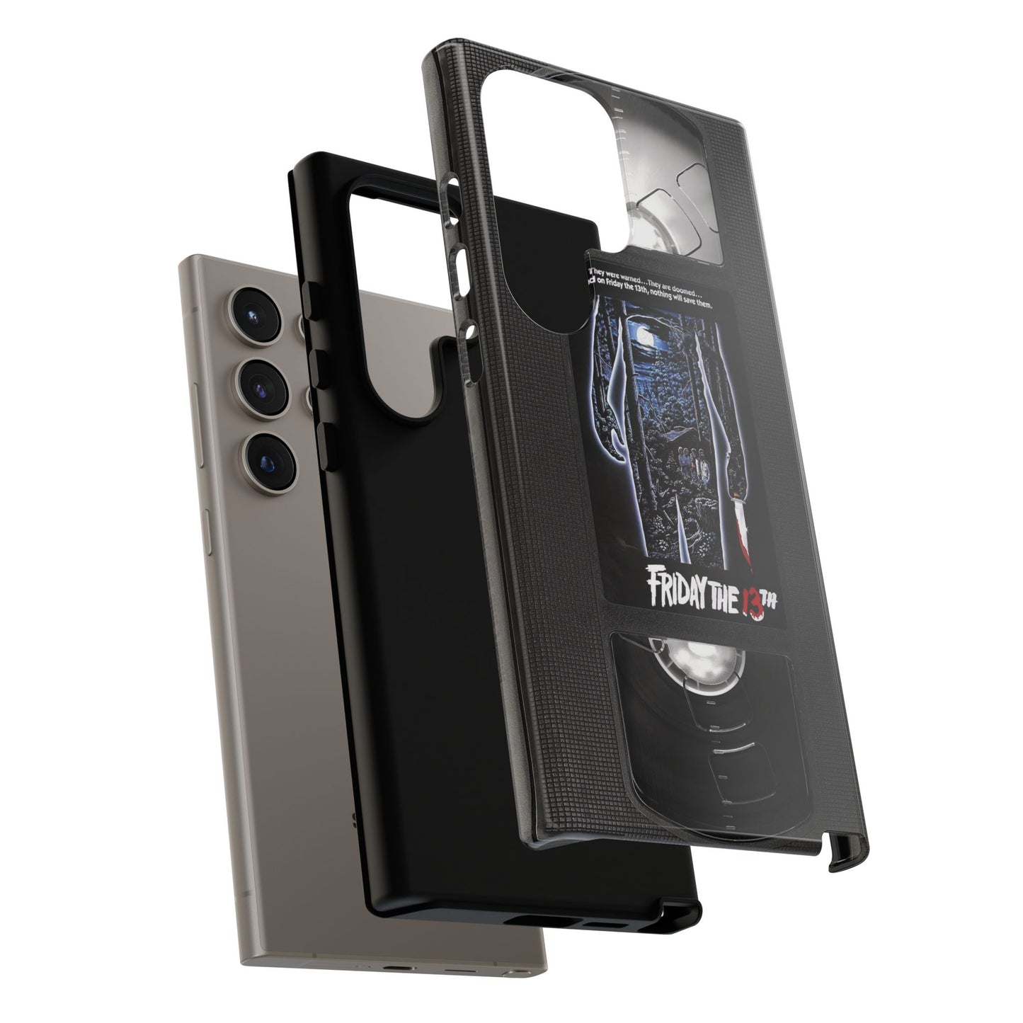 Friday XIII Impact Resistant VHS Phone Case