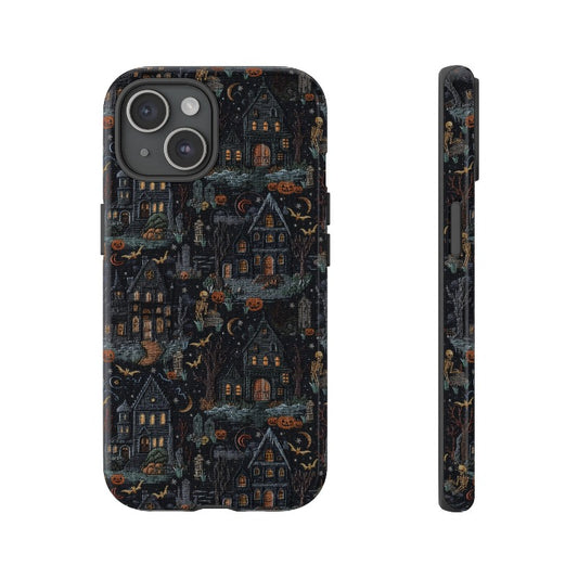 Spooky Street Impact Resistant Phone Case