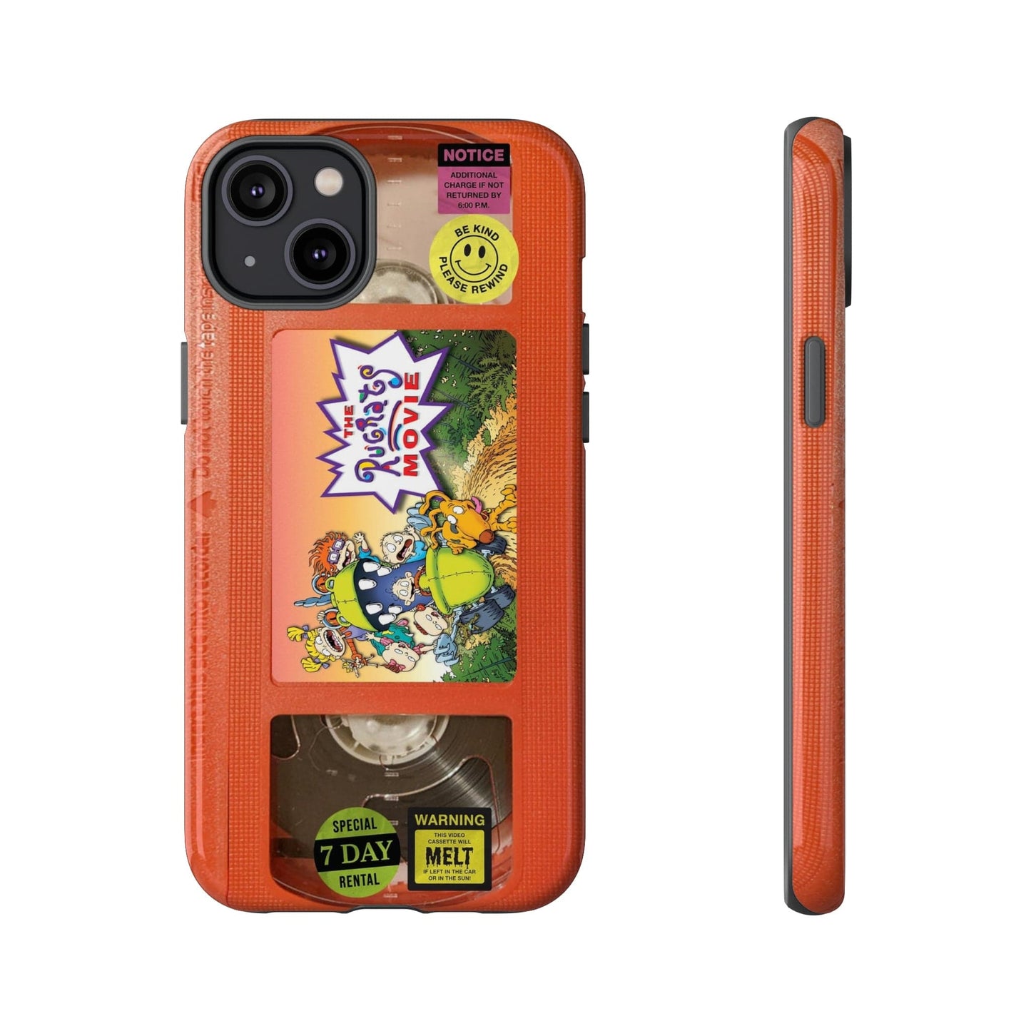 Rugrats Orange Edition VHS Phone Case