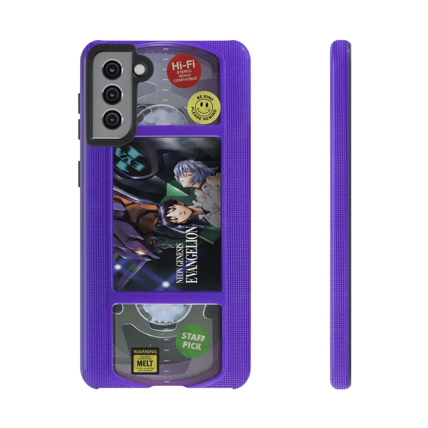 NG Evangelion Purple Edition VHS Phone Case